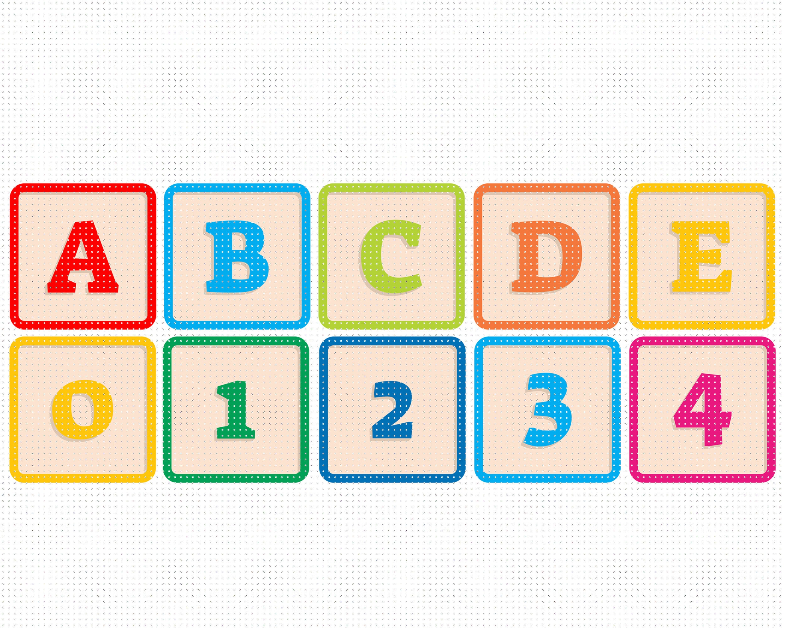 Alphabet clipart - letter blocks clip art, letterblocks clipart, wooden  blocks, alphabet blocks, colorful, for personal or commercial use