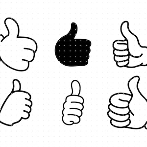 thumbs up svg, thumbs up clipart, thumbs up png, thumbs up dxf logo, thumbs up vector, thumbs up eps cut files for cricut and silhouette use