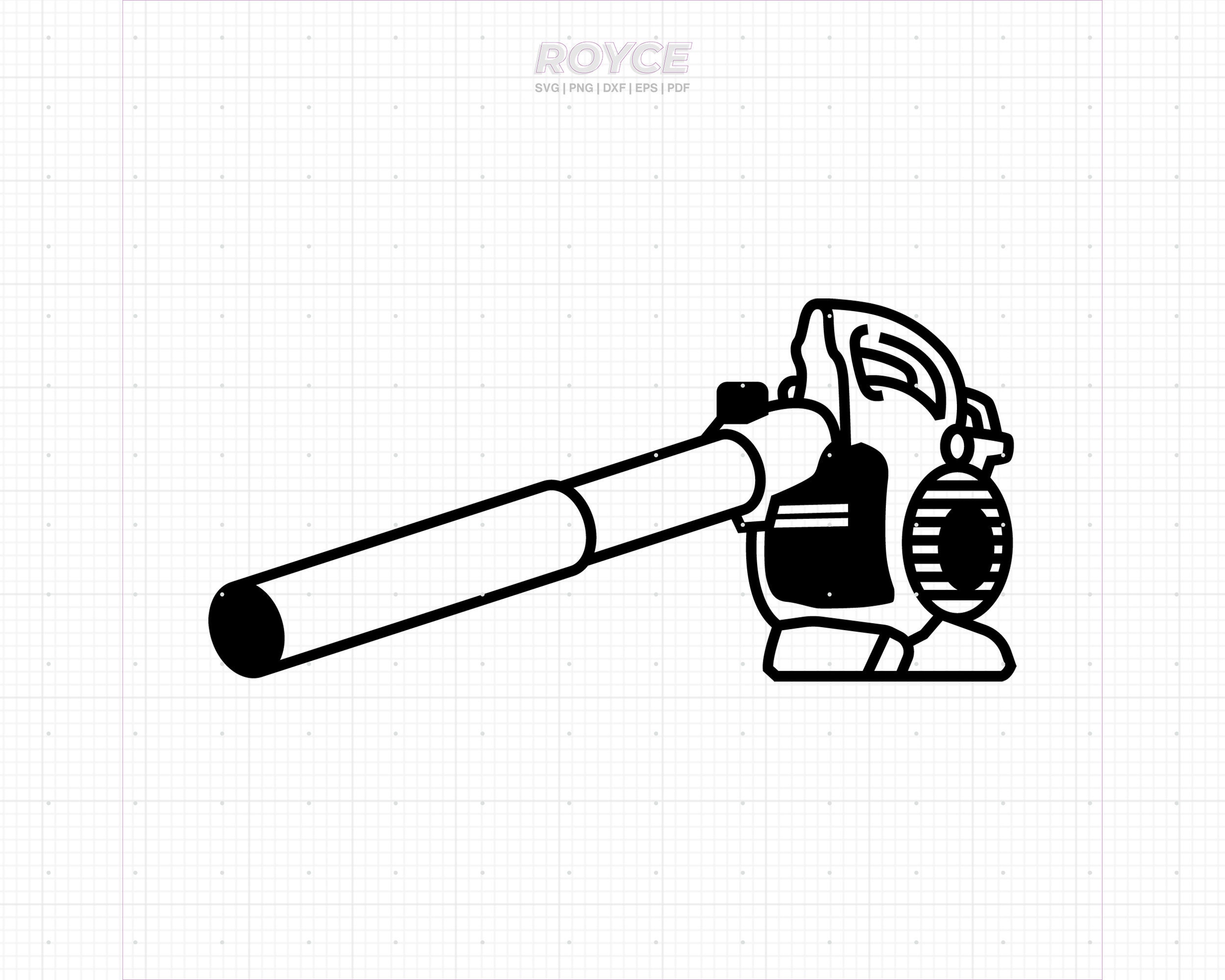 Leaf Blower Svg, Leaf Blower Clipart, Leaf Blower Png, Leaf Blower Dxf