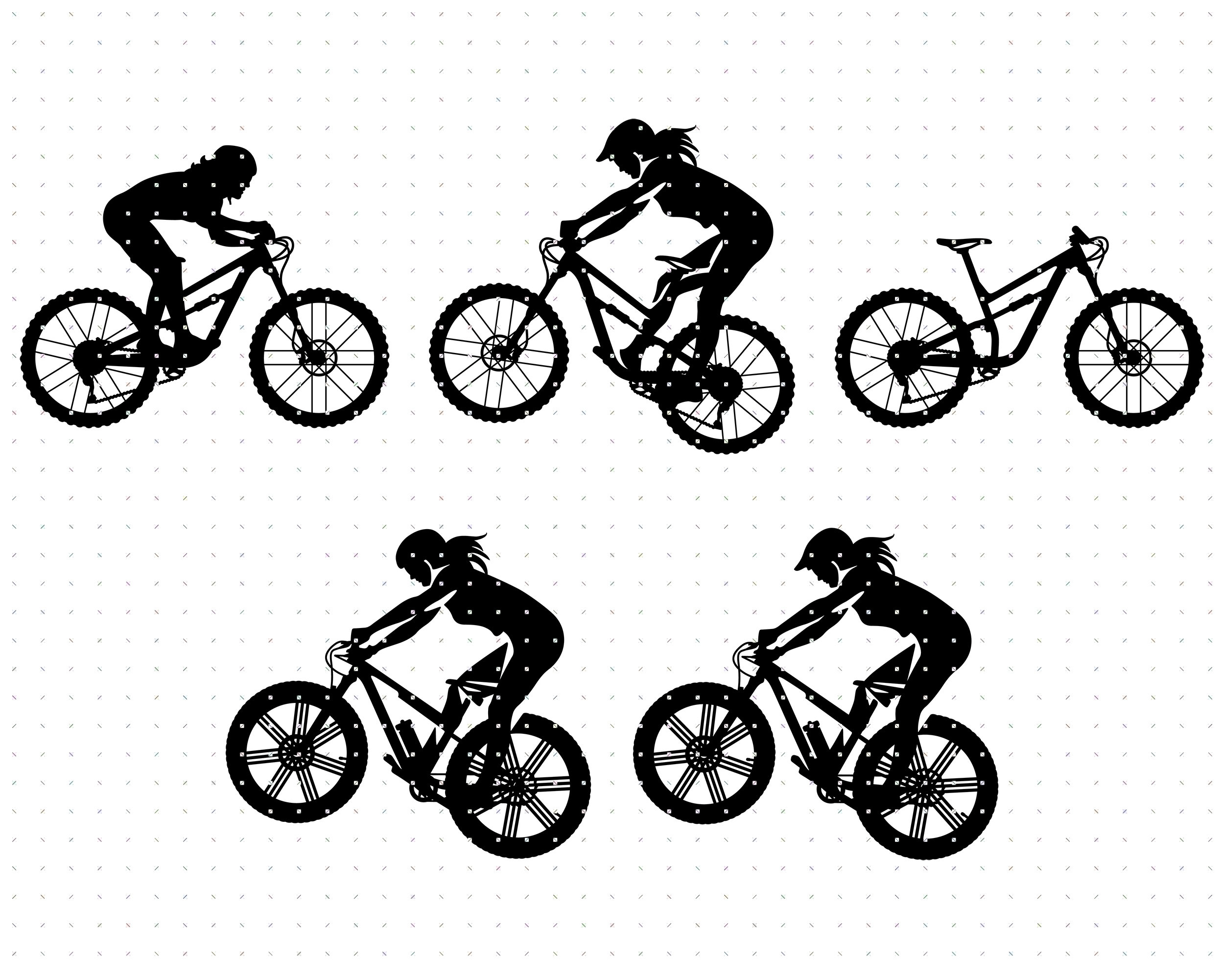 Free Free Mountain Biker Svg 941 SVG PNG EPS DXF File