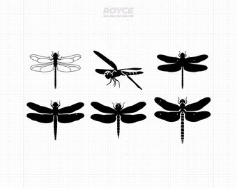 dragonfly svg, dragonflies clipart, dragonfly png, dragonfly dxf logo, dragonfly vector eps cut files for cricut and silhouette use