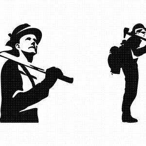wildland firefighter svg, wildfire firefighter clipart, fire fighter png, dxf logo, vector eps cut files for cricut and silhouette use