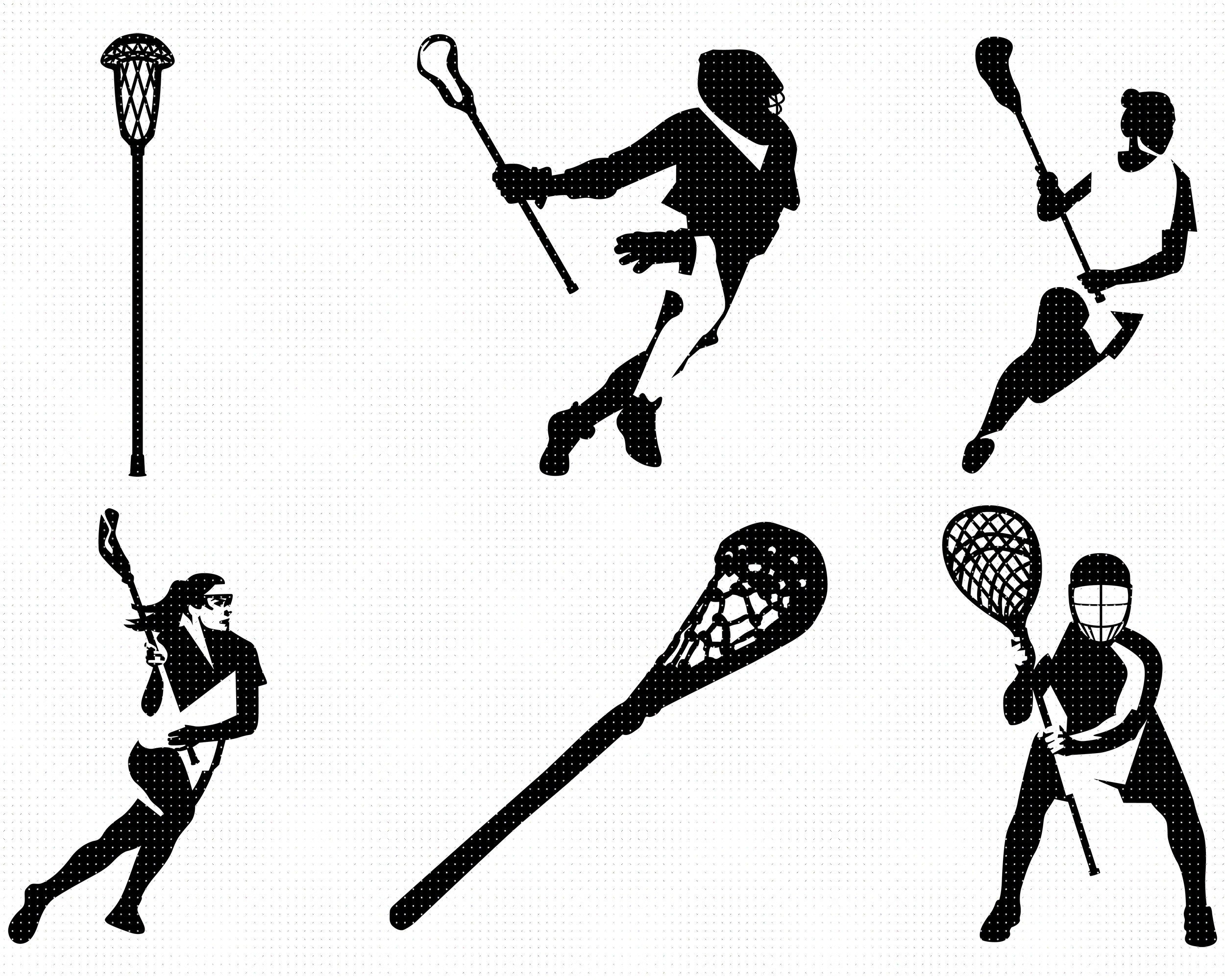 Lacrosse Svg Lacrosse Stick Clipart Lacrosse Goalie Png Dxf Etsy Canada
