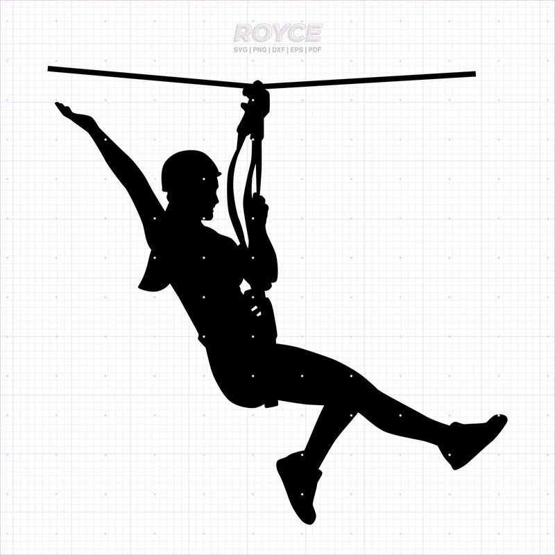 Zip Line Texture Zipline - Etsy