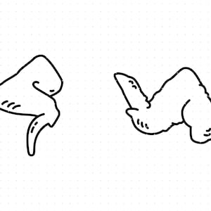 alitas de pollo svg, imágenes prediseñadas de alitas de pollo, alitas de pollo png, logotipo dxf de alitas de pollo, archivos de corte eps vectoriales para uso cricut y silueta