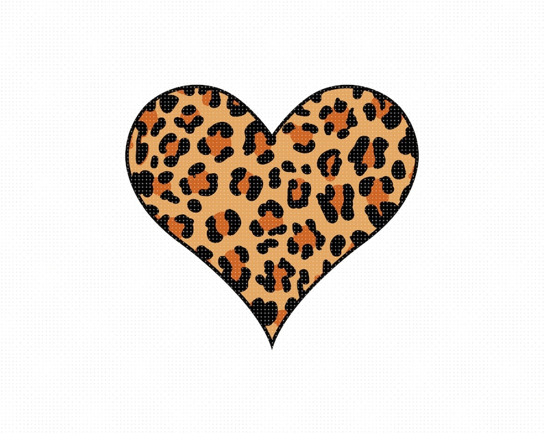 Free Free Cheetah Print Heart Svg Free 109 SVG PNG EPS DXF File
