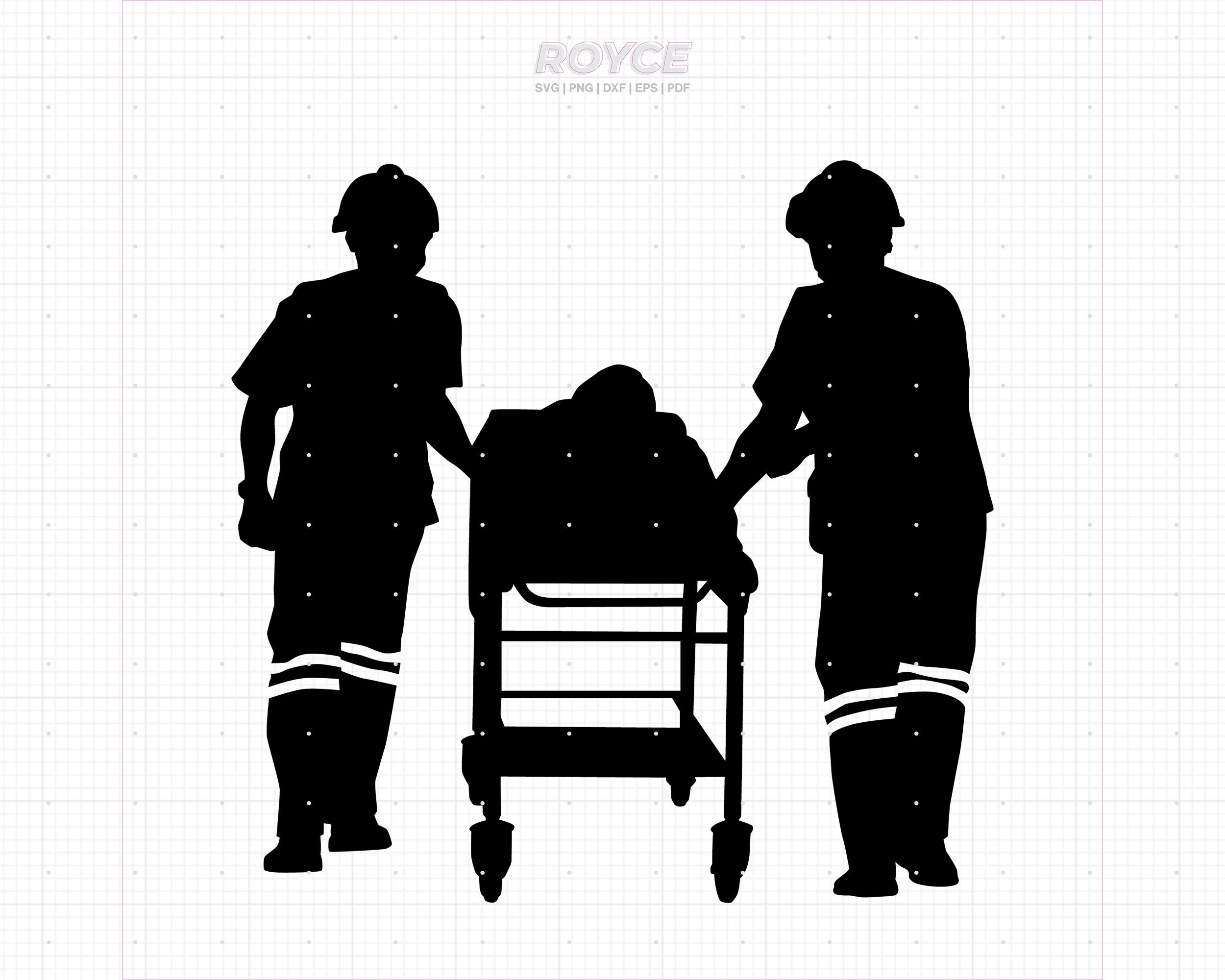 paramedic svg, paramedic clipart, first responder png, medic dxf, nurse vector, emergency eps, svg cut files for cricut, commercial use svg