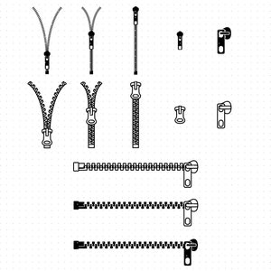 zipper svg, zippers clipart, zipper png, zippers dxf logo, zipper vector eps cut files for cricut and silhouette use