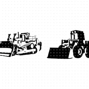 construction svg, bulldozer svg, construction clipart, dozer png, dozer dxf logo, bulldozer vector eps cut files