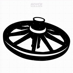 ruota del carro in formato SVG, clipart ruota del cavallo, png della ruota del carro, dxf della ruota, vettore della ruota del carro, eps, file di taglio in formato SVG per Cricut, uso commerciale in formato SVG