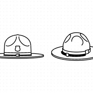 grüner grüner Hut svg, grüner Hut Clipart, digitaler Download Png, dxf Logo, Vektor eps Dateien für Cricut und Silhouette verwenden