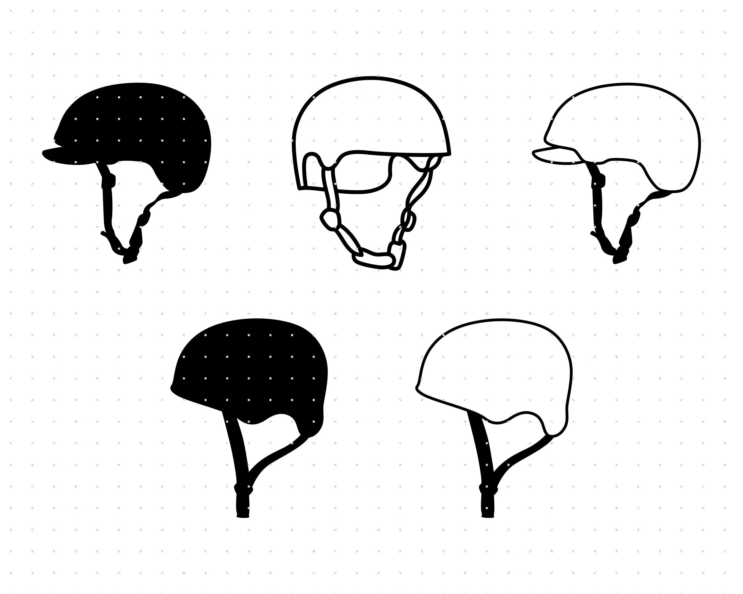 Bike Helmet Svg, Bicycle Helmet Clipart, Bike Helmet Png, Bicycle