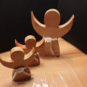 Angel, Christmas Decoration, CNC Template, DXF File, Fret Saw Template