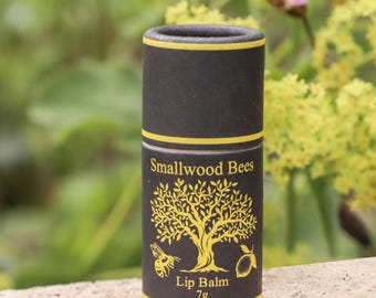 Natural Beeswax Lip Balm with Lemon 7g - Plastic Free