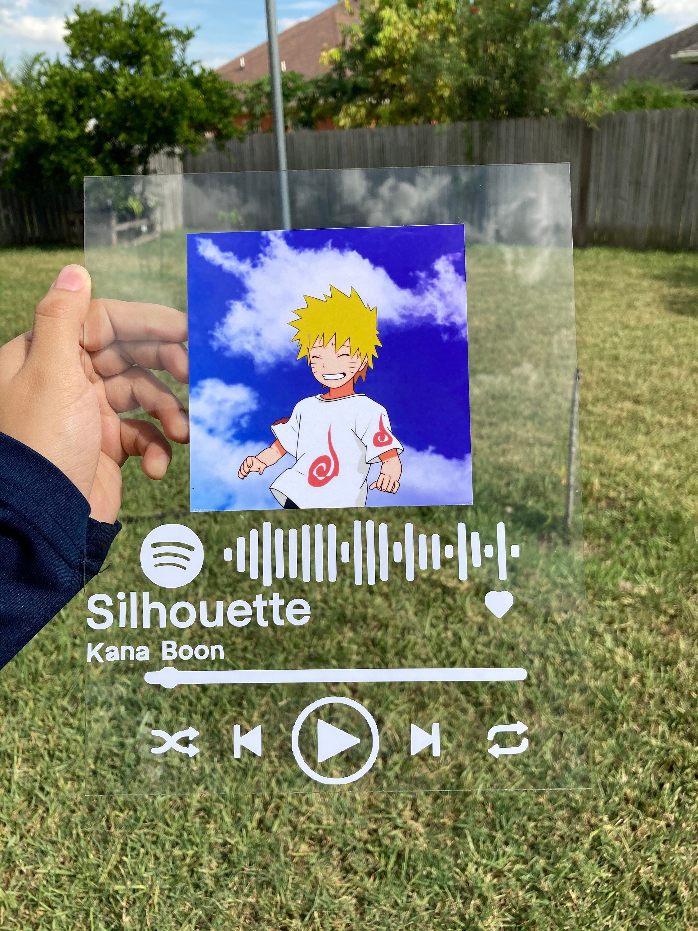 Custom Glass Album Cover Etsy