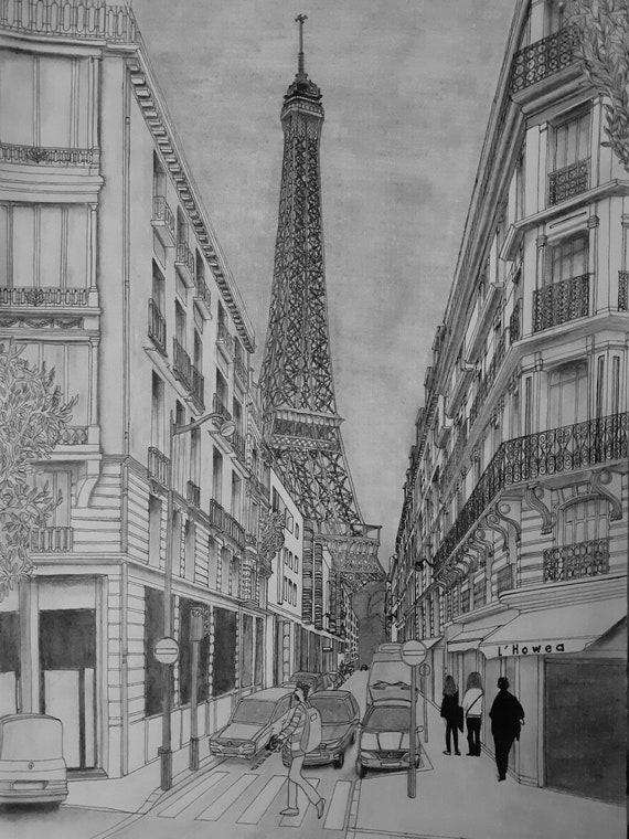 特価商品  Original Work Etsy - TOWER EIFFEL THE Prints. and デザイン