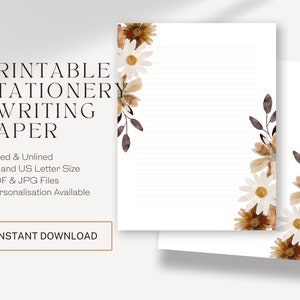 Membrete imprimible / Escritura de cartas / Escritura de cartas JW / Ideas de regalos JW