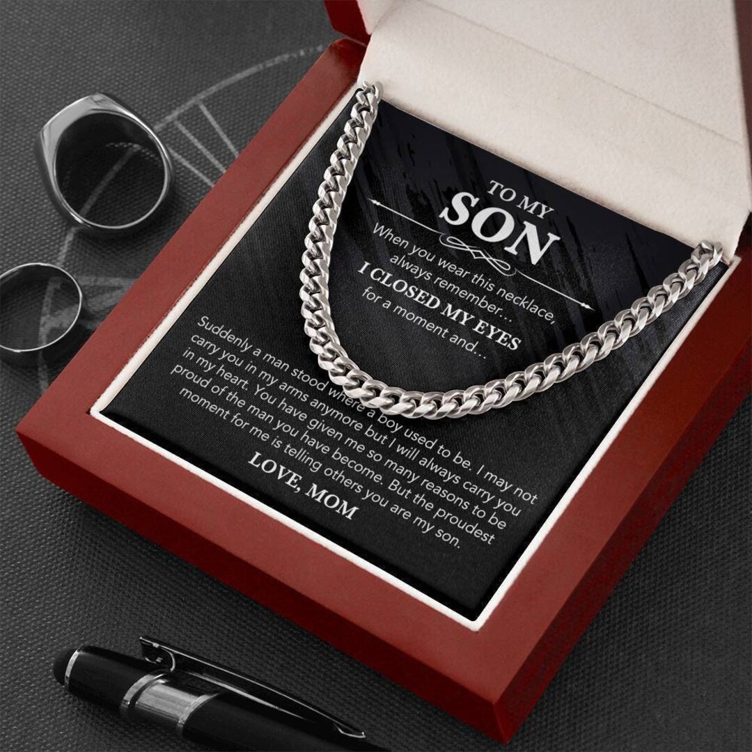 Best Gifts for Son From Mom to Son Gift Birthday Gifts for Etsy