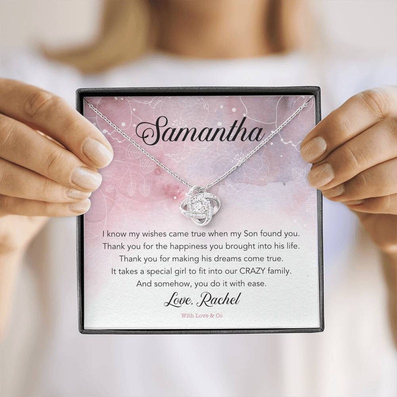 Gift for Son's Girlfriend to My Sons Girlfriend Etsy