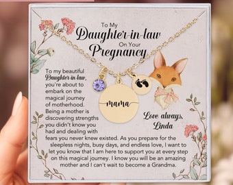 Daughter In Law Pregnancy Gift, Baby Shower Gift, Pregnant Daughter-In-Law Gift, Congratulations Pregnancy, Daughter In Law Push Gift