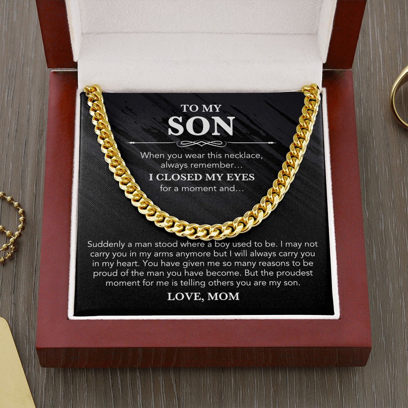 Best Gifts for Son From Mom to Son Gift Birthday Gifts for Etsy