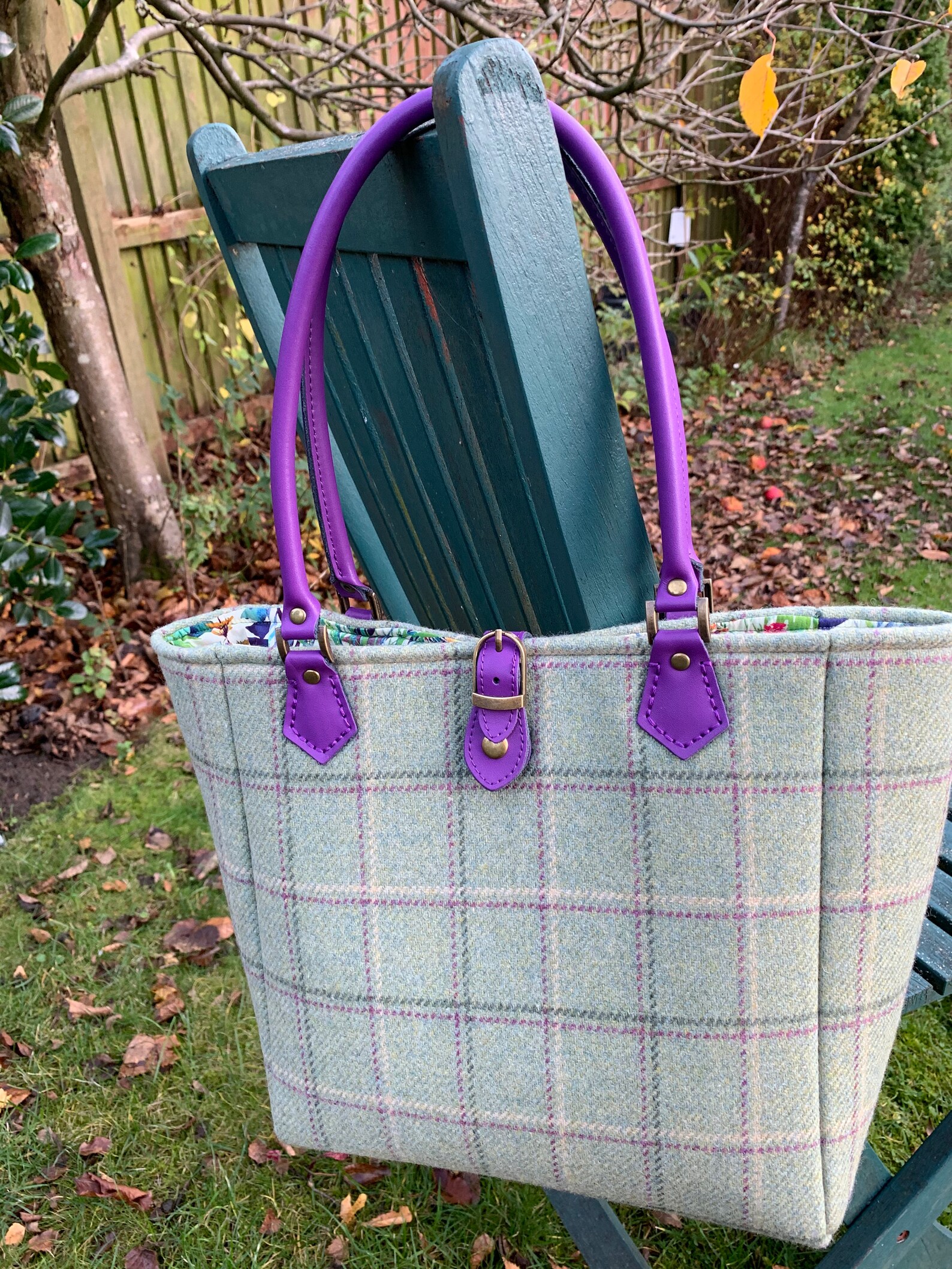 Handmade Yorkshire Tweed Tote Bag Etsy