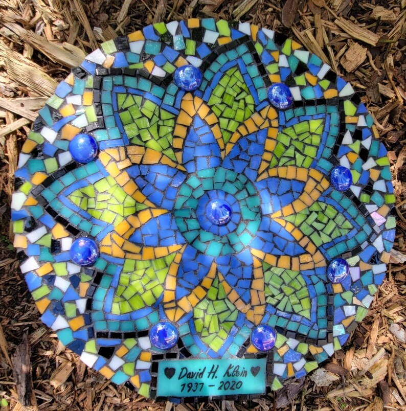 Decorative Custom Memorial Garden Stones 12 Round. Etsy