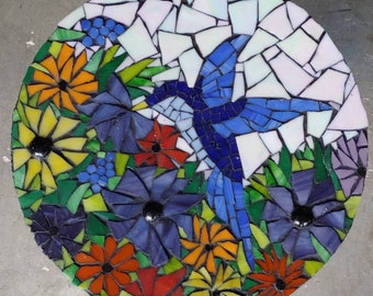 Decorative Mosaic Stepping Stone-