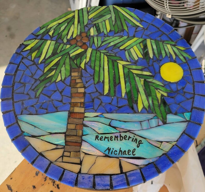 Decorative Custom Memorial Garden Stones 12 Round. Etsy