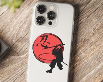 Anime Manga Coque pour homme Bushido Honor Kitsune housse pour iphone Arts martiaux traditionnels ninja pour samsung samouraï code cadeau pour lui