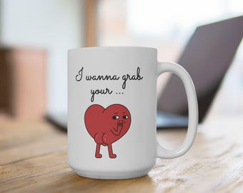 Caneca de café engraçada, presente travesso para namorada, presente travesso para namorado, presente sexy para casal, caneca de café combinando, caneca fofa, presente para ela, chá