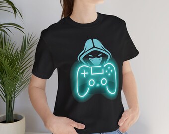 Video Gaming Controllers T-Shirt Gift for Video Games Player Video Gamer Retro Vintage Colors Graphic Tee Gift for Boyfriend Funny Gaming