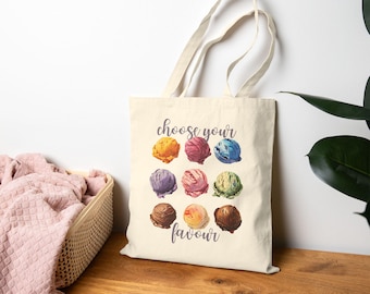 ijsshirt Jolly tote Ice Cream Shirt Sweety bag Kleurrijke ijsvakantietas Ice Cream Party Zomervakantie Shirt Girly fashion