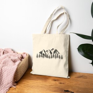 Seek Adventure tote Urlaubstasche Camping Shirt Wandern Öko-Tasche Naturliebhaber Einkaufstasche Adventure Lover Fernweh Tasche Reisegeschenk