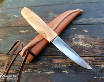 アンティークナイフ エストニア製 大きなハンドメイド プーッコ