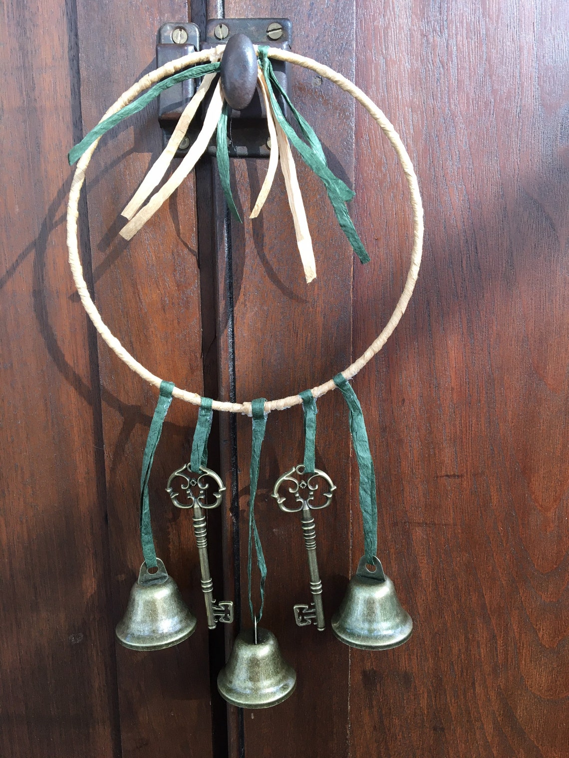 Witch Bells Protection Door Bells with Skeleton Keys Etsy