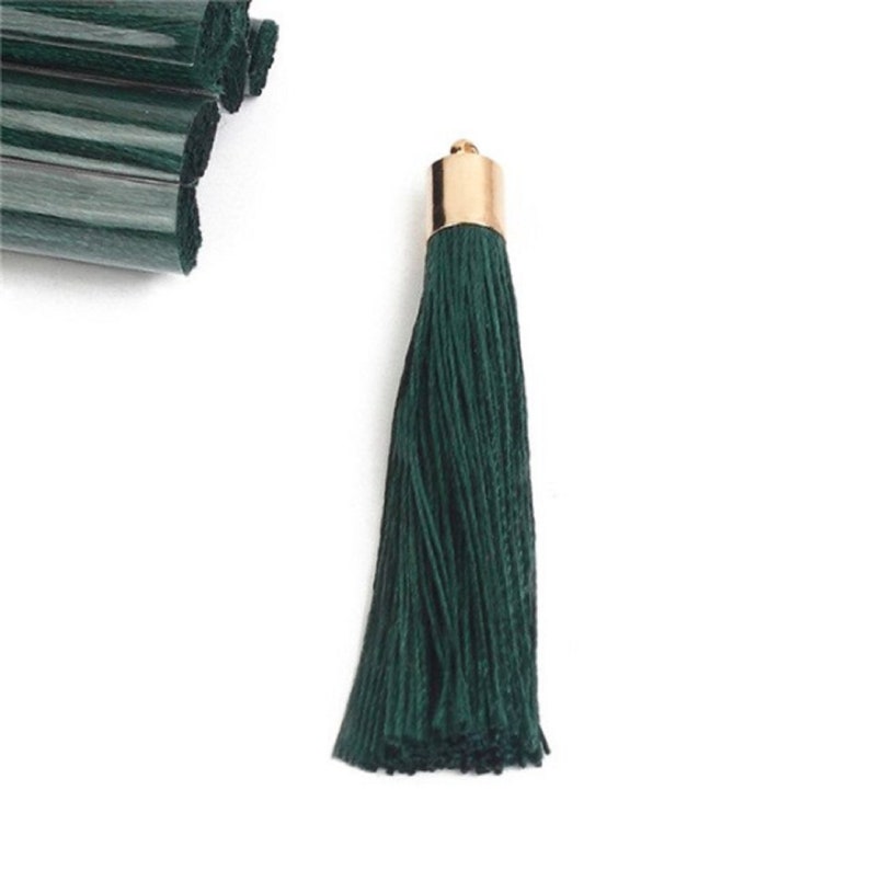 10pcslot Mixed Cotton Silk Tassels Earrings Charm Pendant Satin Tassels for jewelry making Tassel Pendant Free Shipping
