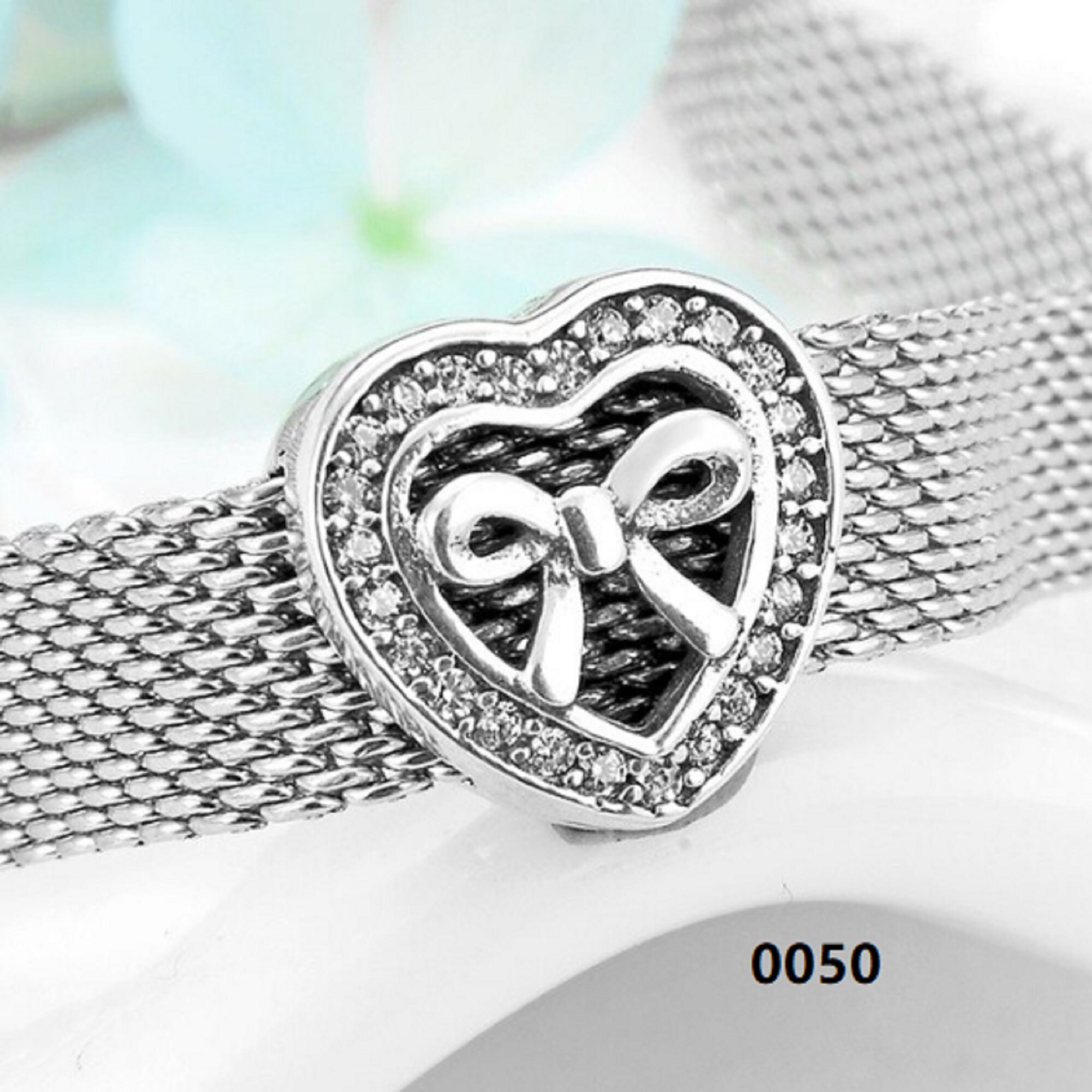 Pandora Reflexions Bracelet Charm Bow Knot Clip Charm 925 Etsy