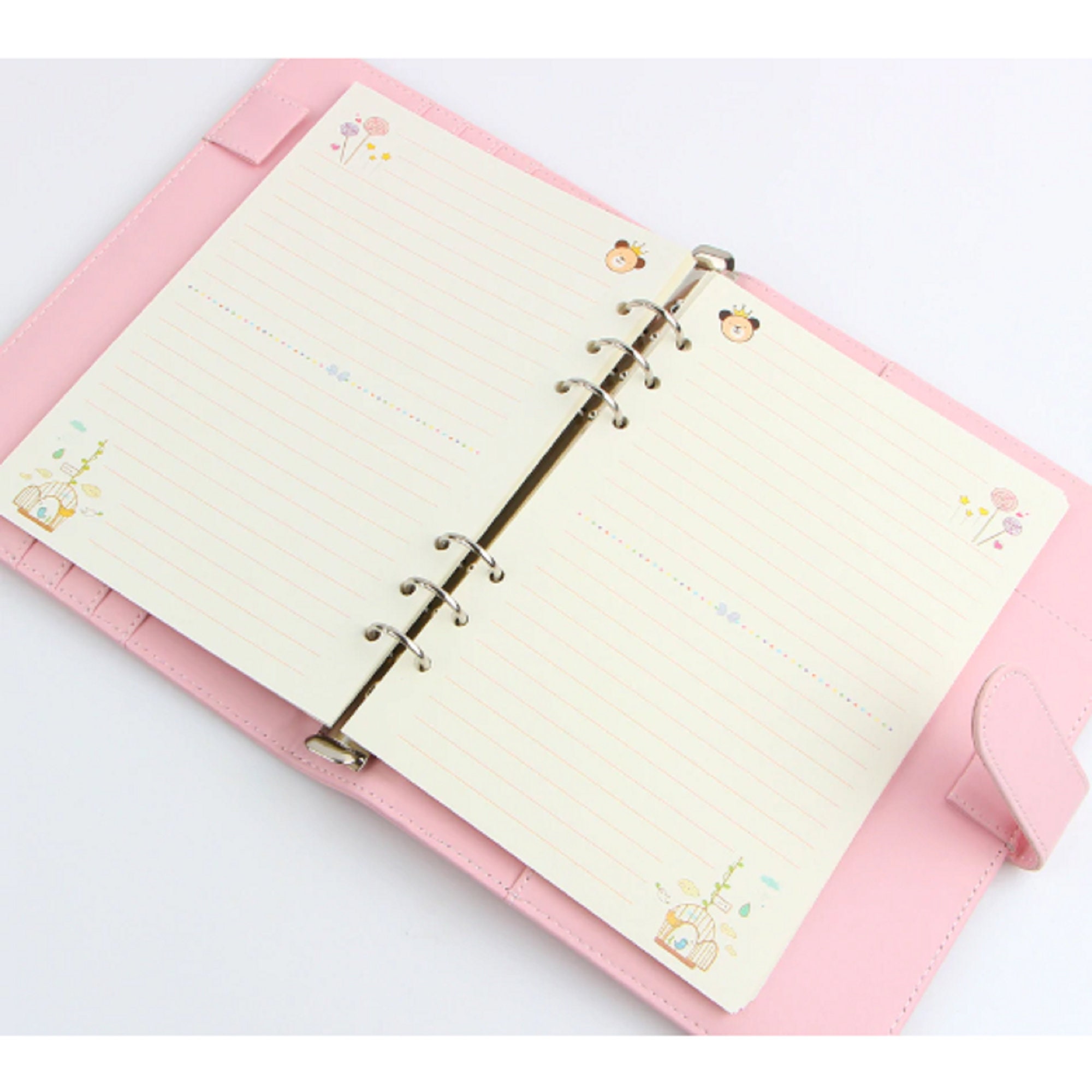 Planner filler papers A5/A6 inner pages spiral refill Etsy