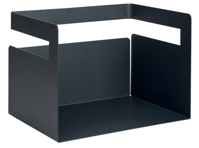 Büro & Schreibtischaufbewahrung, Einhängesystem, Möbel, Designobjekt, ele.Box, Wandregal Büroaccessoire Schwarz