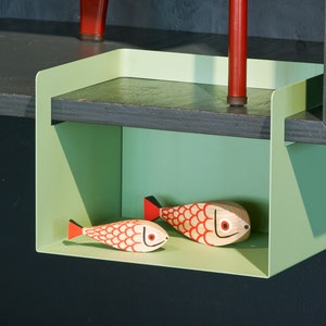 Bureau, meubel, kantoor, plank, multifunctioneel element, metaal, ele.Box, orde op de plank,