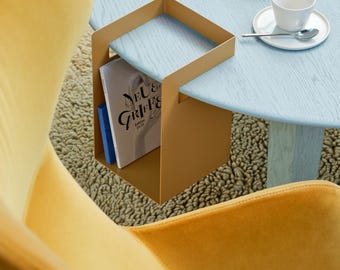Desk storage, hanging system, furniture, design object, ele.Box, wall shelf office accessory (2,9cm or 3,5cm slot width)
