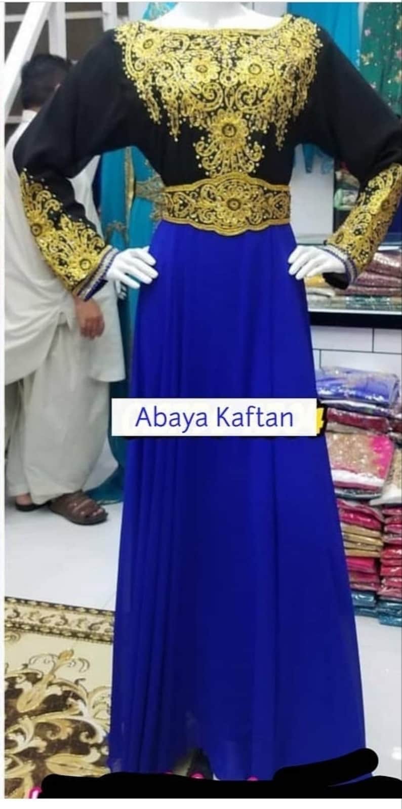 Sale ! Elegant Modern Maxi Online Moroccan Kaftan Jalabiya For women Gown Floor Length Abaya Farasha Jilbab Party Wear Takshita Var Gown