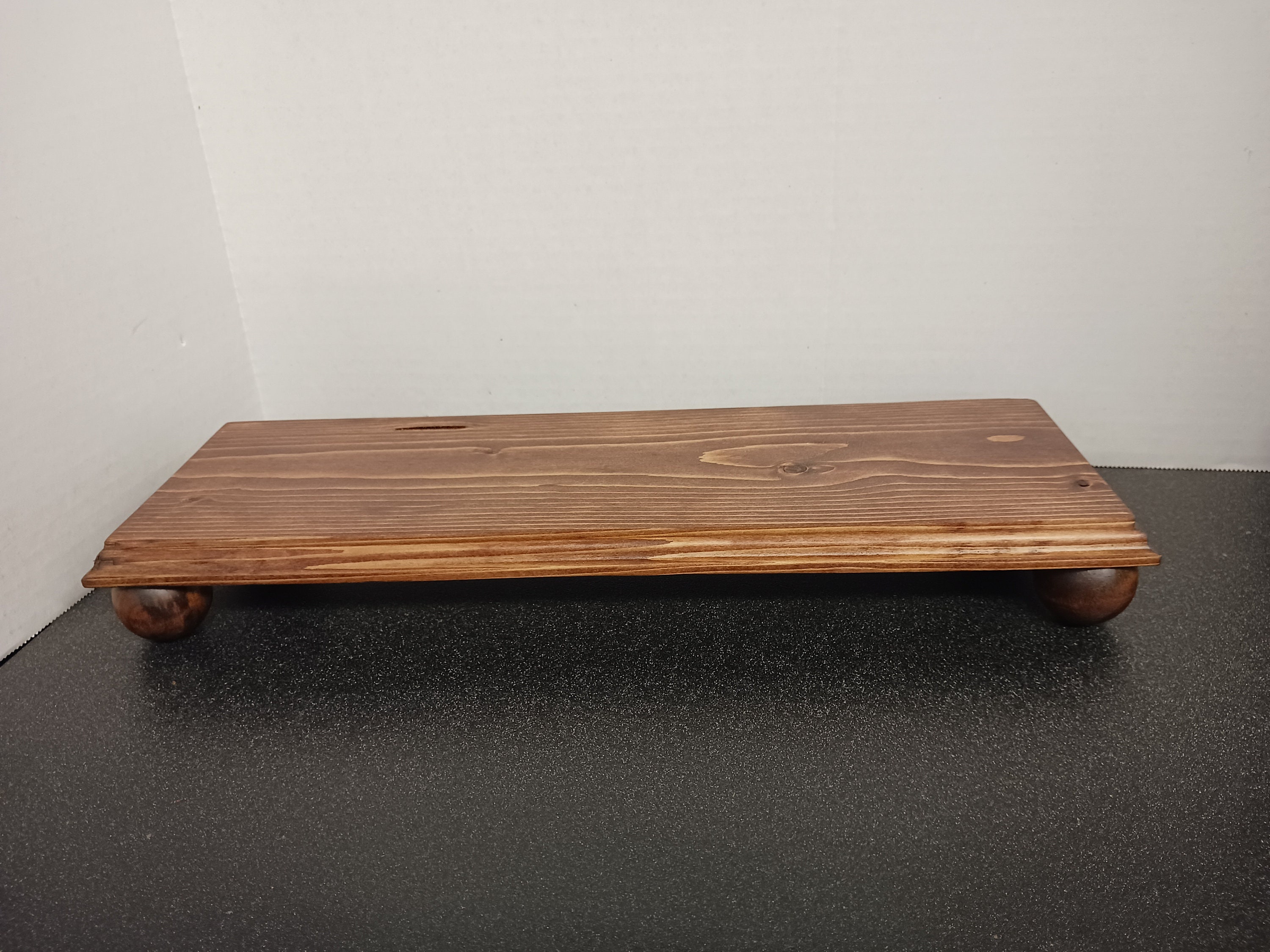 Rustic Wood Display Riser Wood Display Riser Farmhouse Decor Kitchen Bathroom Makeup Elevated ...