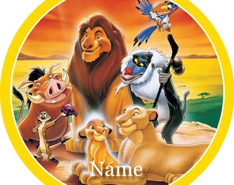 Lion King Cake Topper Etsy Lion King Cake Topper Etsy