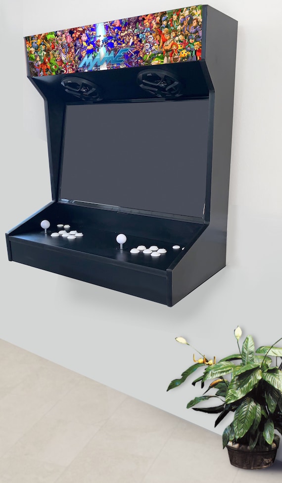 Wall Mounted Arcade Machine /2 Players/ Assembled Etsy