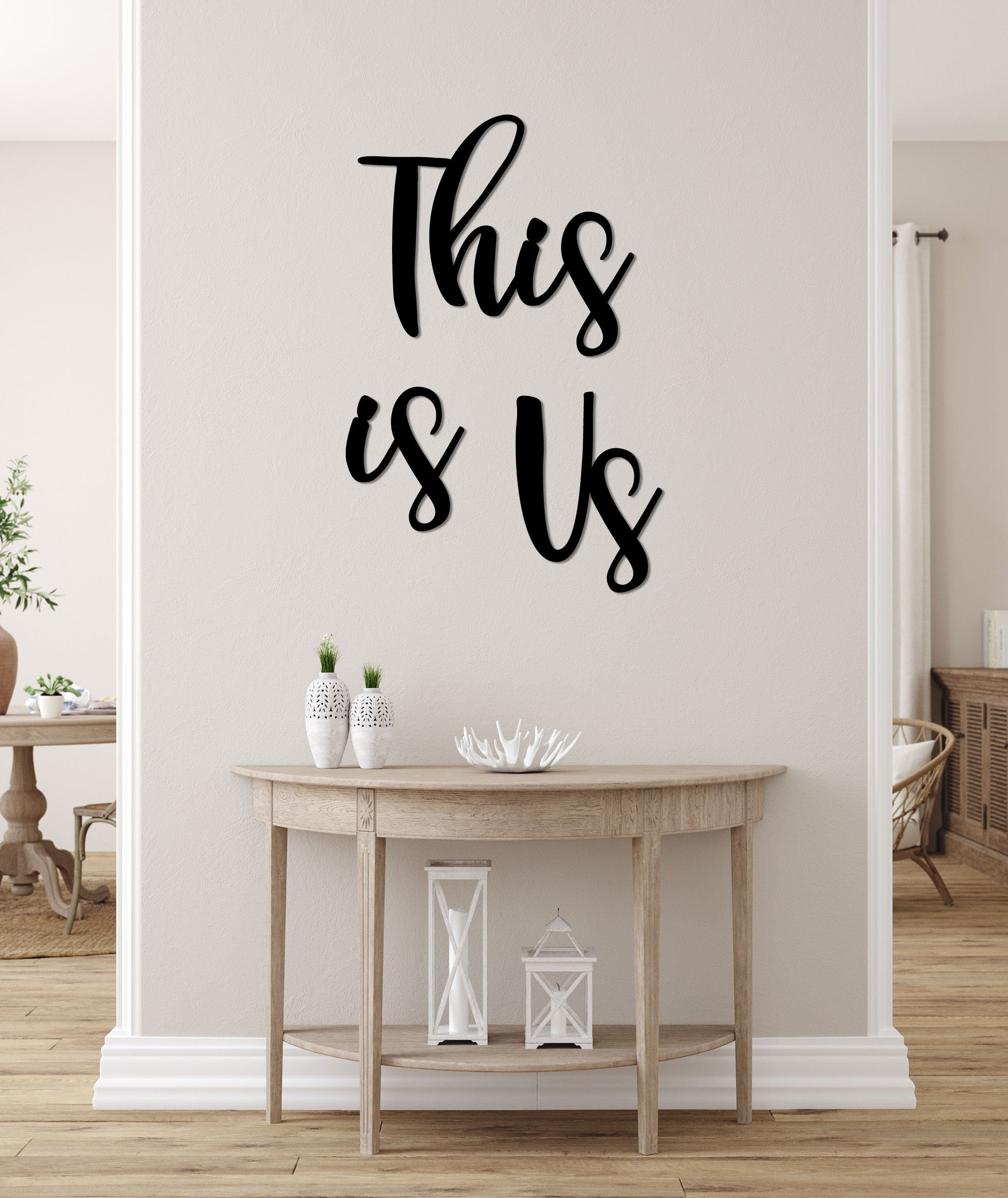 This is Us Wall Signs Home Decor Letters for Wall Decor Family Etsy