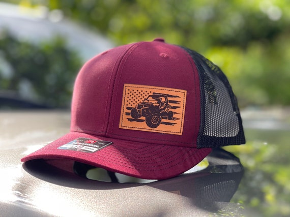 Polaris Razor Leather Patch Hat. | Etsy UK
