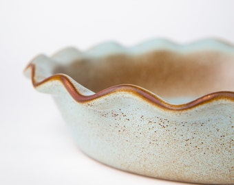 Fluted-Pie Dish-Deep-New England White – Jefferson Street Ceramics