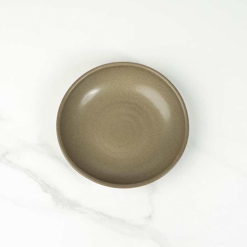 Handmade Stoneware Pasta Bowl - Farmhouse Dinnerware - USA Crafted image 16